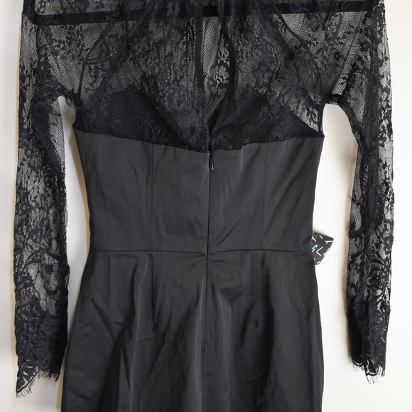NastyGal Stevie Lace Romper - Picture 3 of 3